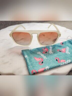 Goodr Impromptu Disco Nap Ivory Sunglasses